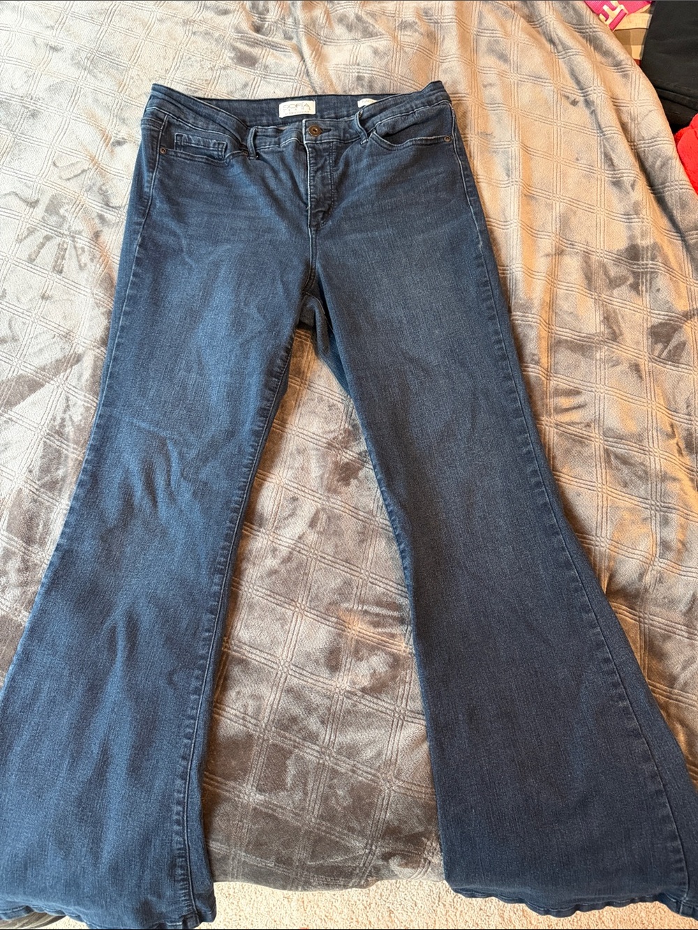sofia by sofia vergara Dark Blue Flare Jeans